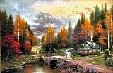 Famous Valley Paintings - The Valley of Peace